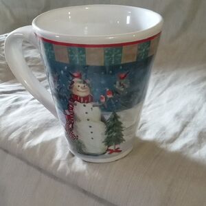 Holiday Snowman Mug